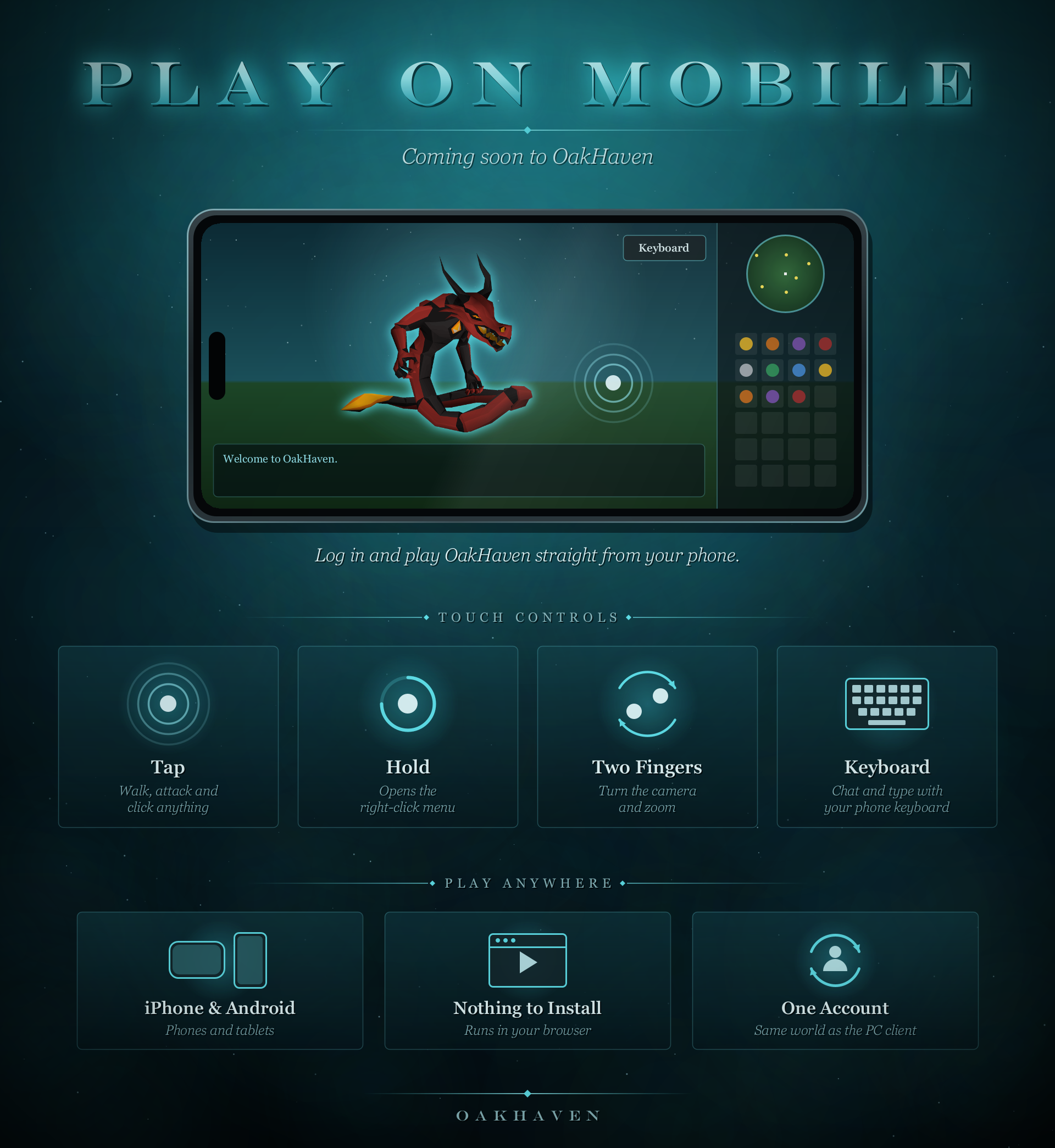 Server screenshot
